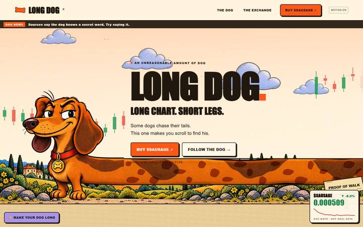 Long Dog website
