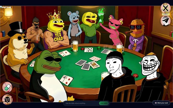Pepeguin Poker Room website