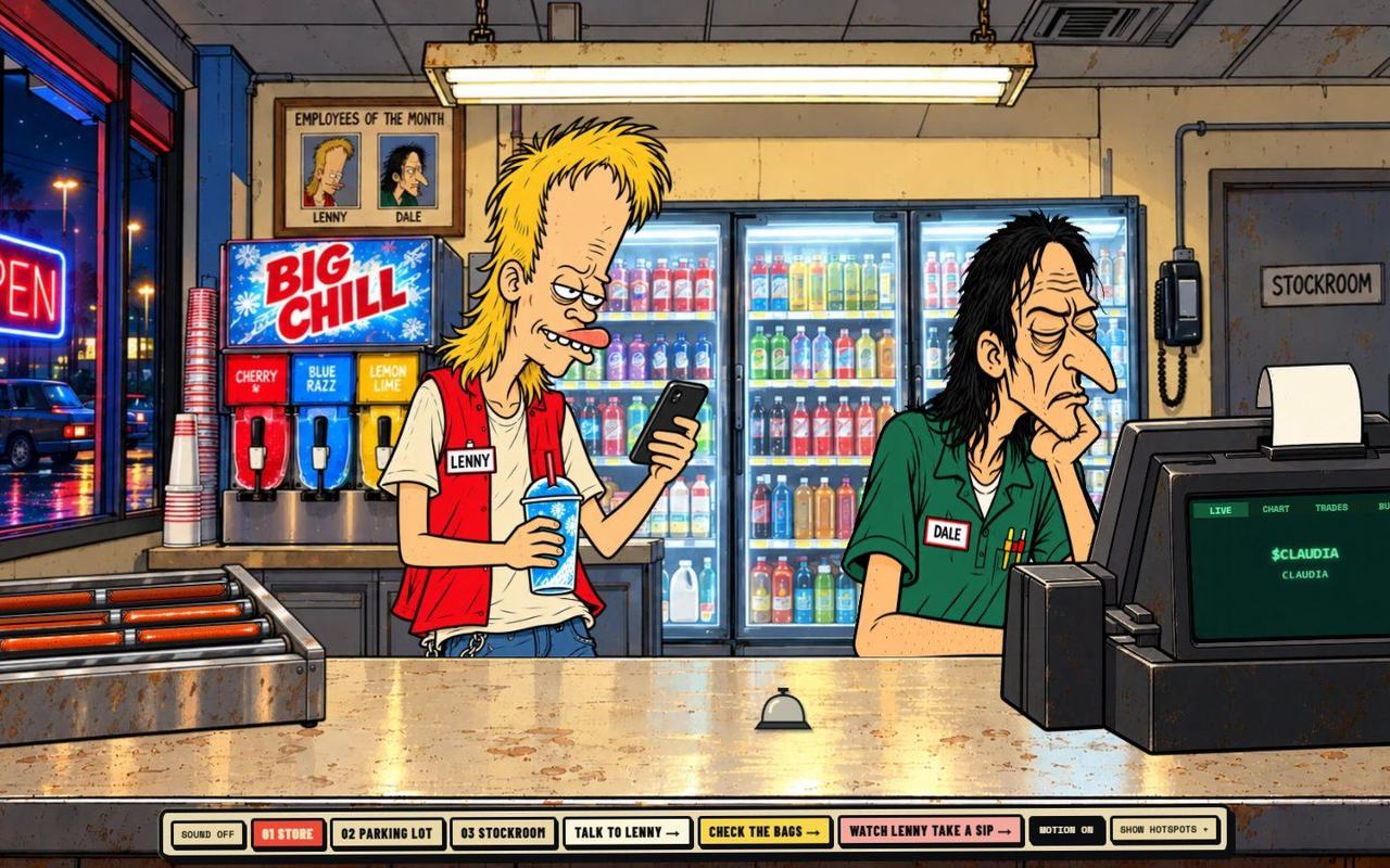 Lenny website, desktop view 4
