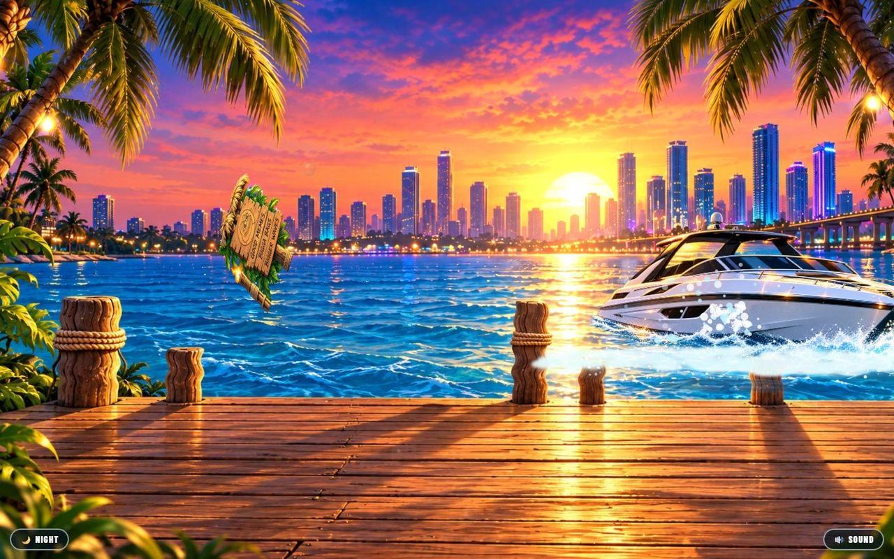 Pepe Yacht Club website, desktop view 1