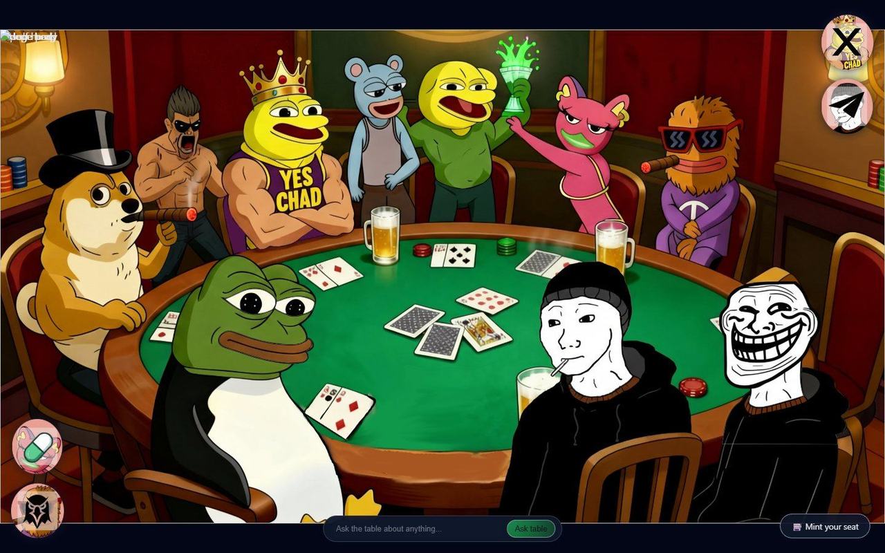 Pepeguin Poker Room website, desktop view 3