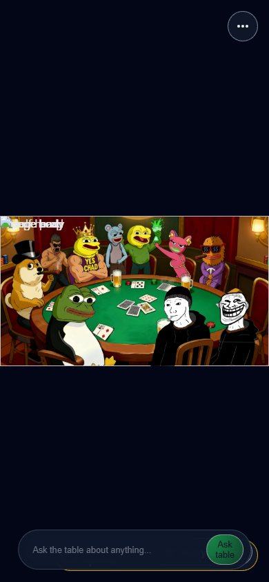 Pepeguin Poker Room website on a phone