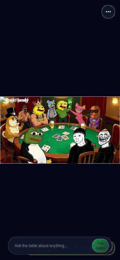 Pepeguin Poker Room website on a phone